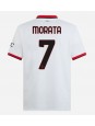 AC Milan Alvaro Morata #7 Auswärtstrikot 2024-25 Kurzarm